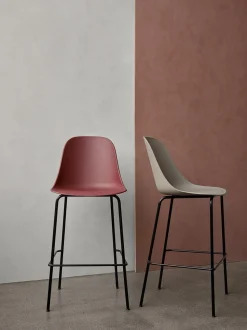 Harbour Side Counter Chair / Black Steel Base