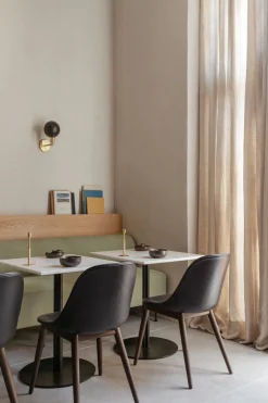 Harbour Side Dining Chair / Dark Stained Oak Base
