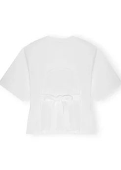 Heavy Cotton Tie Back Waisted T-shirt