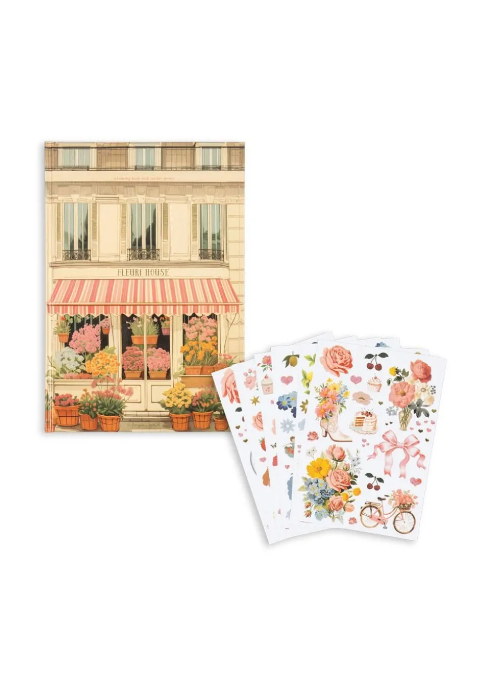 House Of Flowers Painting Book Fsc