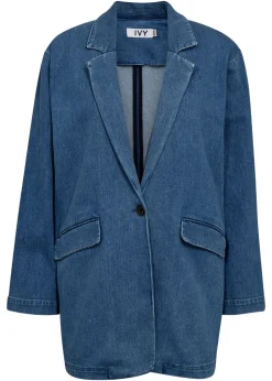IVY-Ada Boxy Blazer Wash Garda