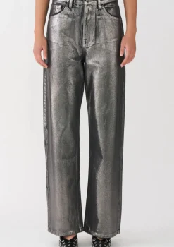 IVY-Brooke Jeans Silver Grey Foil