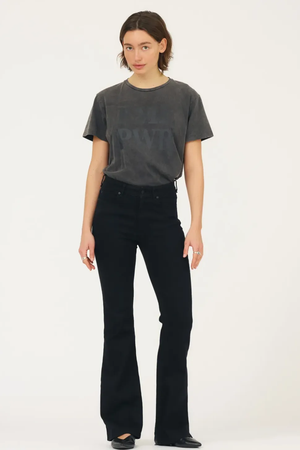 IVY-Tara Jeans Wash Cool Excellent Black