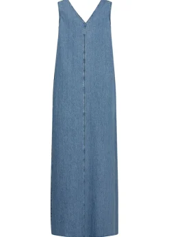 IVY-Uta Distressed Maxi Dress