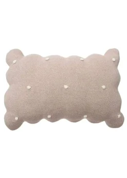 Knitted Cushion Biscuit