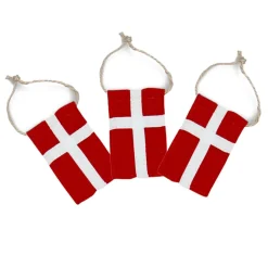 Large decorative flags 3 pcs