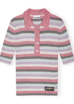 Light Sparkle Rib Polo