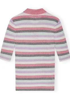 Light Sparkle Rib Polo