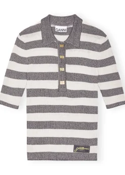 Light Sparkle Rib Polo