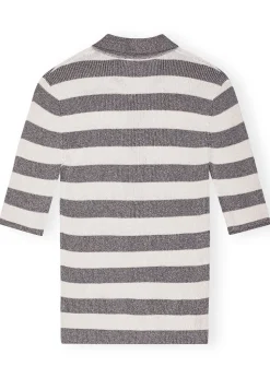 Light Sparkle Rib Polo