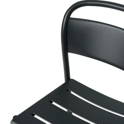 Linear Steel Side Chair