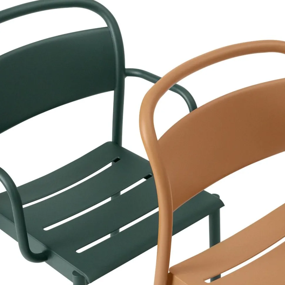 Linear Steel Side Chair