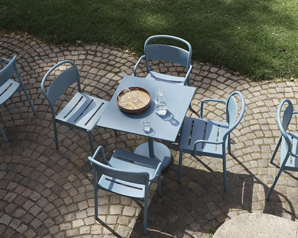 Linear Steel Side Chair