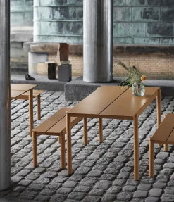 Linear Steel Table