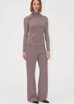 Long Sleeve Pleated Shoulder Top