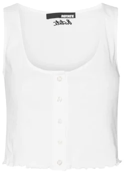 Marinara Buttoned Tank Top