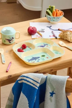 Melamine Kids 4 Room Plate