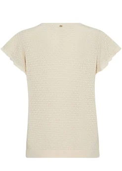 MMGanna Pattern V-neck Knit