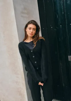 MMThora V-Neck Knit Cardigan