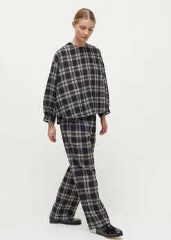 My Pant Checked Wool