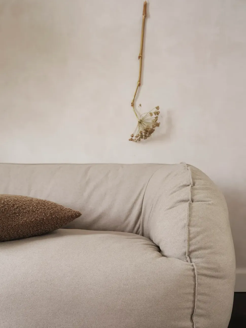 Nesten 2-seater - Re-cotton - Natural
