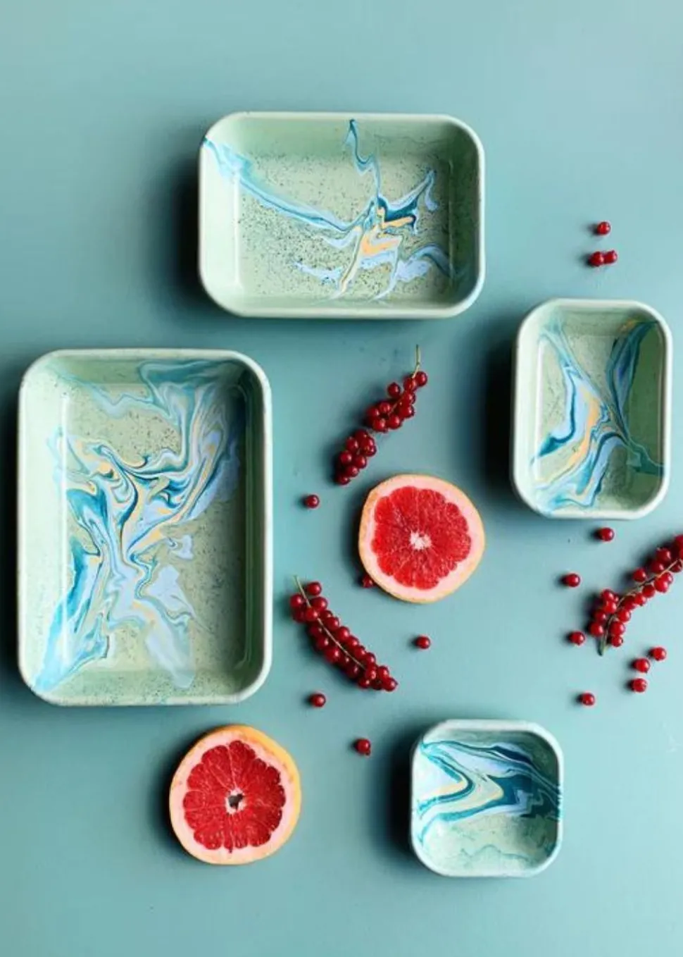 NEW MARBLE - Large Baking Dish