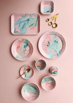 NEW MARBLE - Square Plate