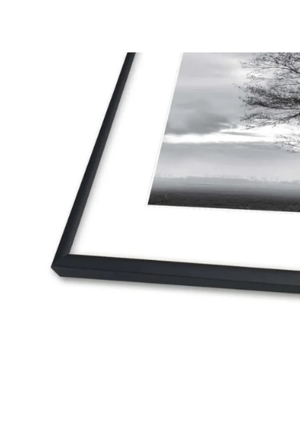 Nordic Line frames - Aluminium Matt Black