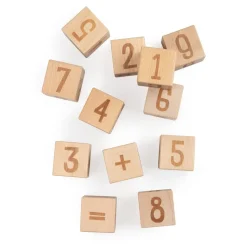 Number blocks, 12 pcs.