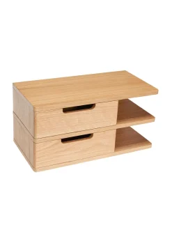 Open Wall Shelf/Bedside Table Natural