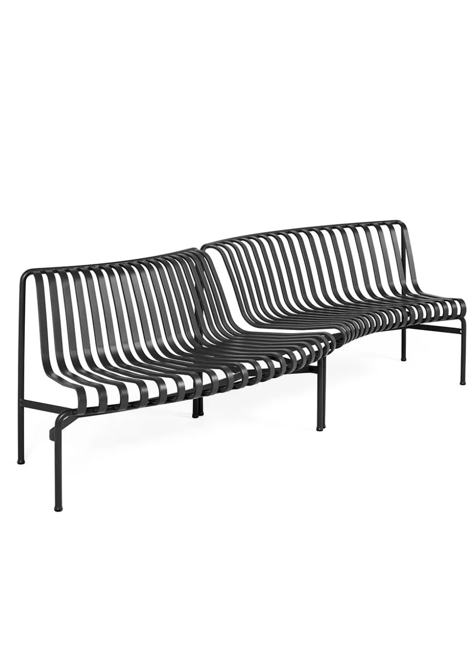 Palissade park dining bench in-out