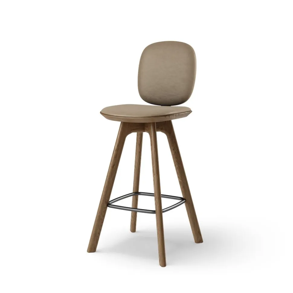 Pauline Comfort Barstool - Oak Smoked Oiled