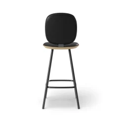 Pauline Comfort Barstool 65 cm with metal frame - Oak Clear Wax Oiled