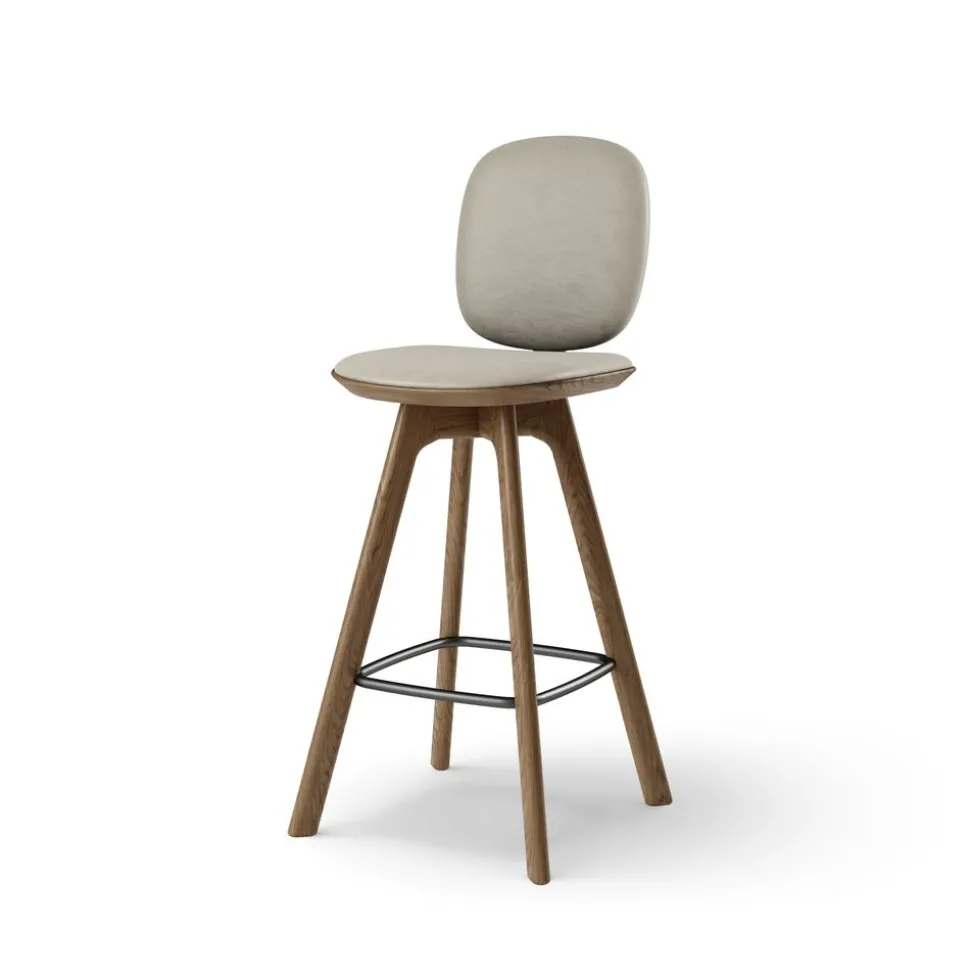 Pauline Comfort Barstool - Oak Smoked Oiled