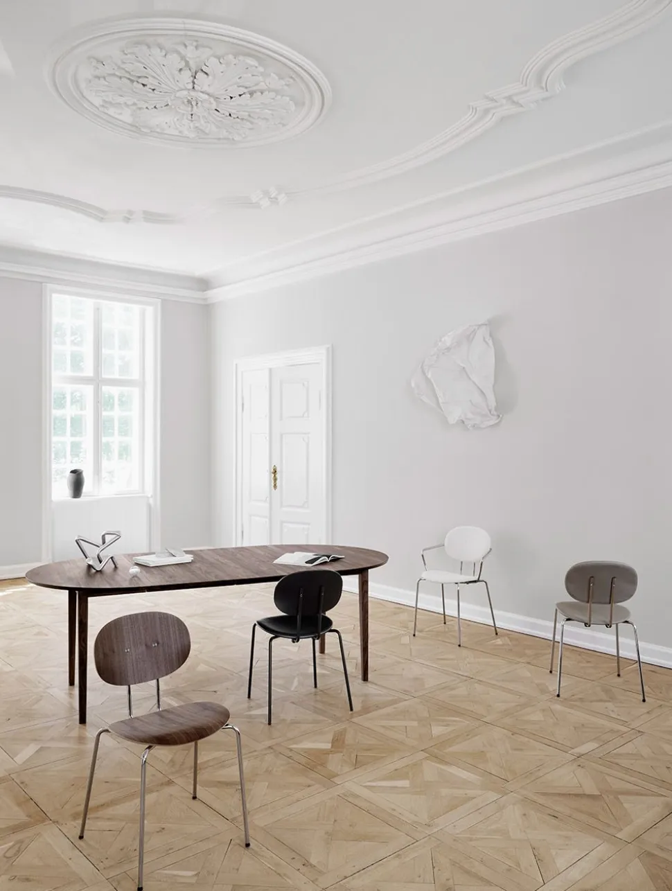 Piet Hein Dining Armchair | Seat Upholstery
