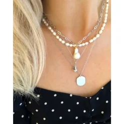 Plain Pendant Chain Short