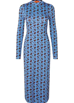 Pullover Long Sleeve Midi Dress