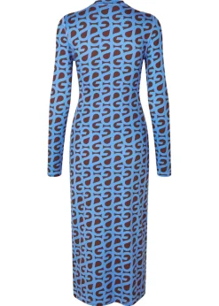 Pullover Long Sleeve Midi Dress