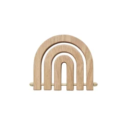 Rainbow Wooden Trivet