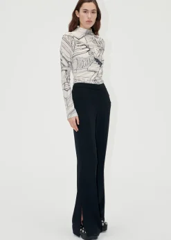 Rouched Fitted Top