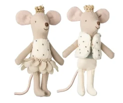 Royal Twin Mice, Little Sister And Brother In Matchbox