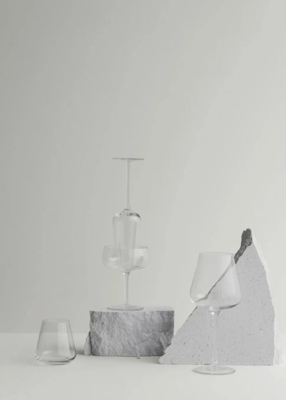 Set Of 2 Champagne Glasses - Bowl - Belo Clear