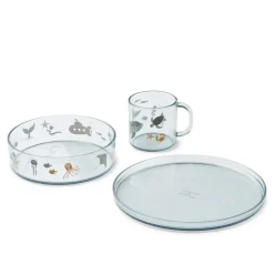 Siva Printed Tritan Tableware Set