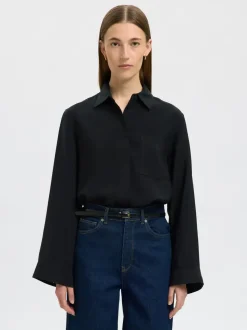 SLFAmara LS Relaxed Shirt NOOS