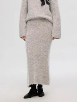 SLFGabella HW Midi Knit Skirt
