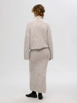 SLFGabella HW Midi Knit Skirt