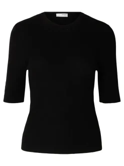 SLFIngrid 2/4 Knit O-neck