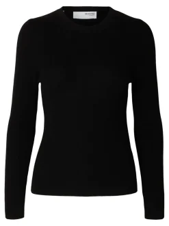 SLFIngrid LS Knit Lano O-Neck NOOS