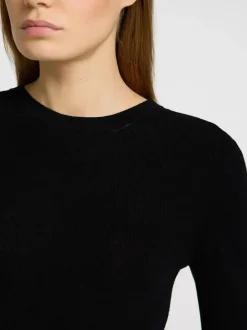 SLFIngrid LS Knit Lano O-Neck NOOS