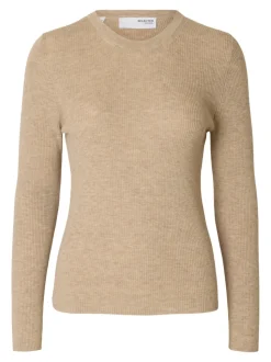 SLFIngrid LS Knit Lano O-Neck NOOS